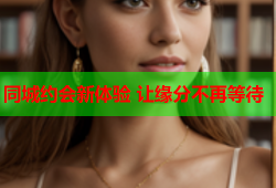 同城约会新体验 让缘分不再等待