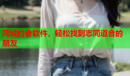 同城约会软件，轻松找到志同道合的朋友