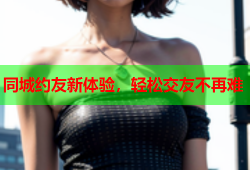 同城约友新体验，轻松交友不再难