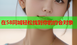 在58同城轻松找到你的约会对象
