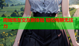 同城炮友交友新体验 轻松畅聊无压力