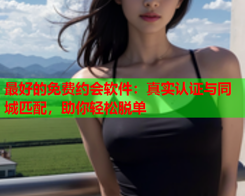 最好的免费约会软件：真实认证与同城匹配，助你轻松脱单